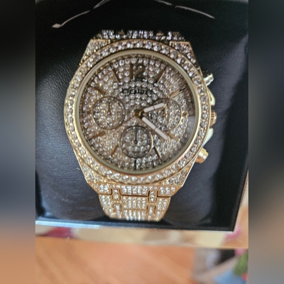 Bebe Full Pave Crystal Bezel Watch - Picture 7 of 11